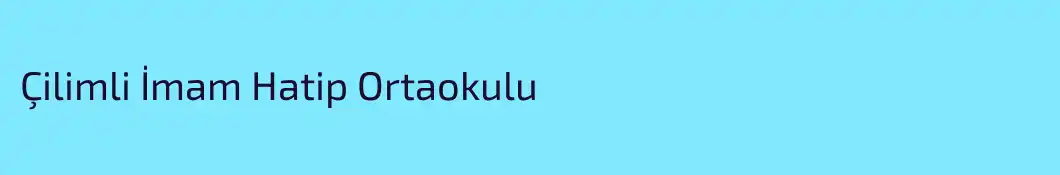 Çilimli İmam Hatip Ortaokulu